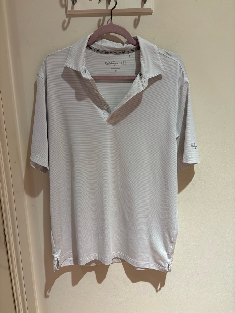 Walter Hagen White Short-Sleeve Polo